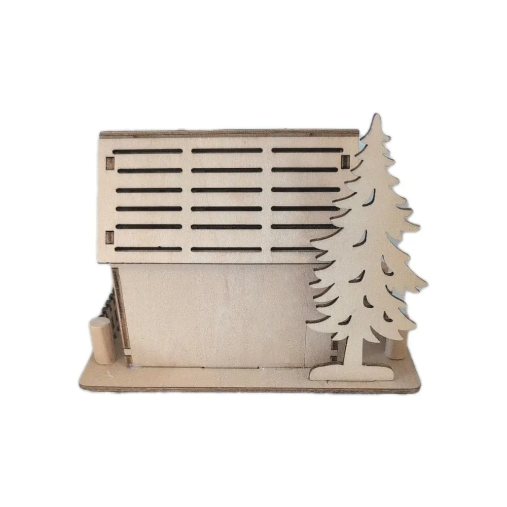 World Market Laser Cut Wood Folk Cottage Hearts LED Light‎ Up 2021
